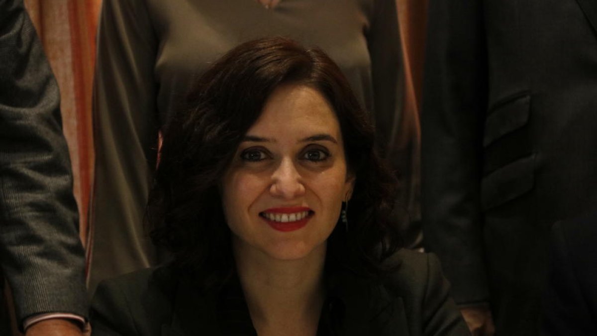 La presidenta de la Comunidad de Madrid, Isabel Díaz Ayuso.