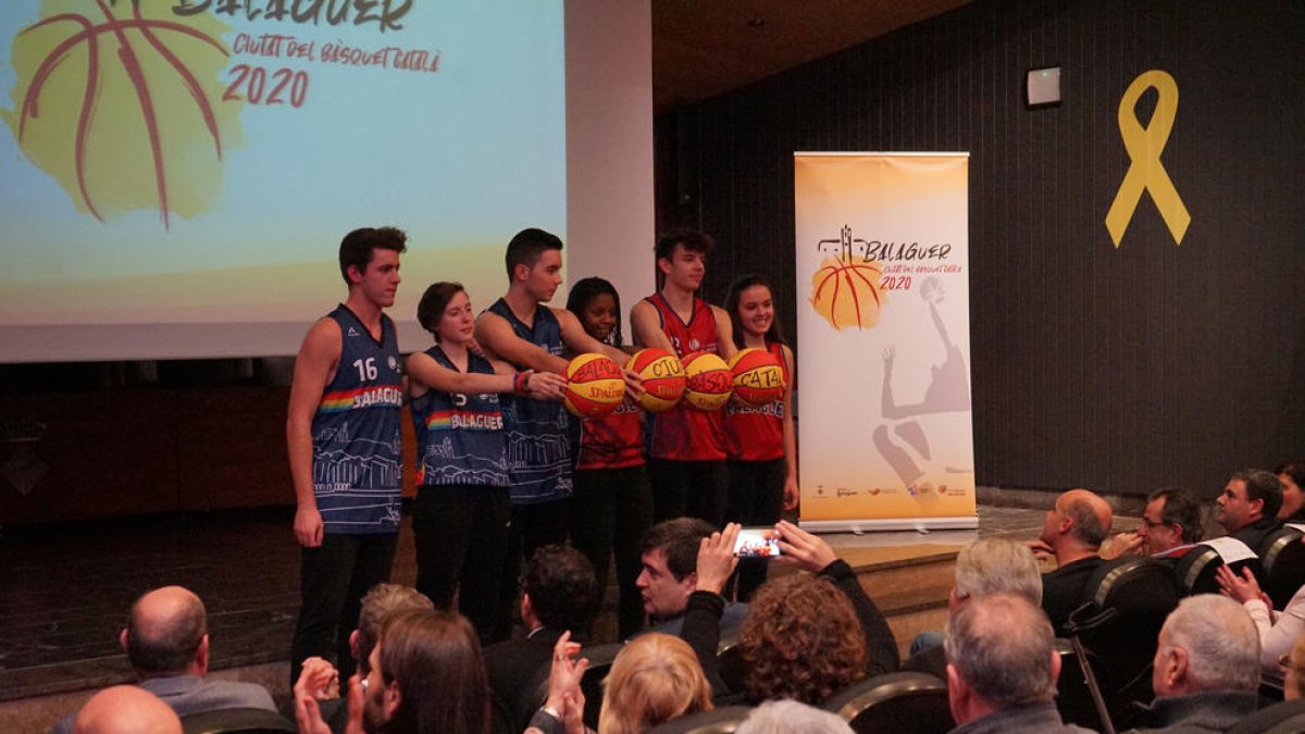 El programa de actos se presentó en Balaguer el pasada mes de enero.