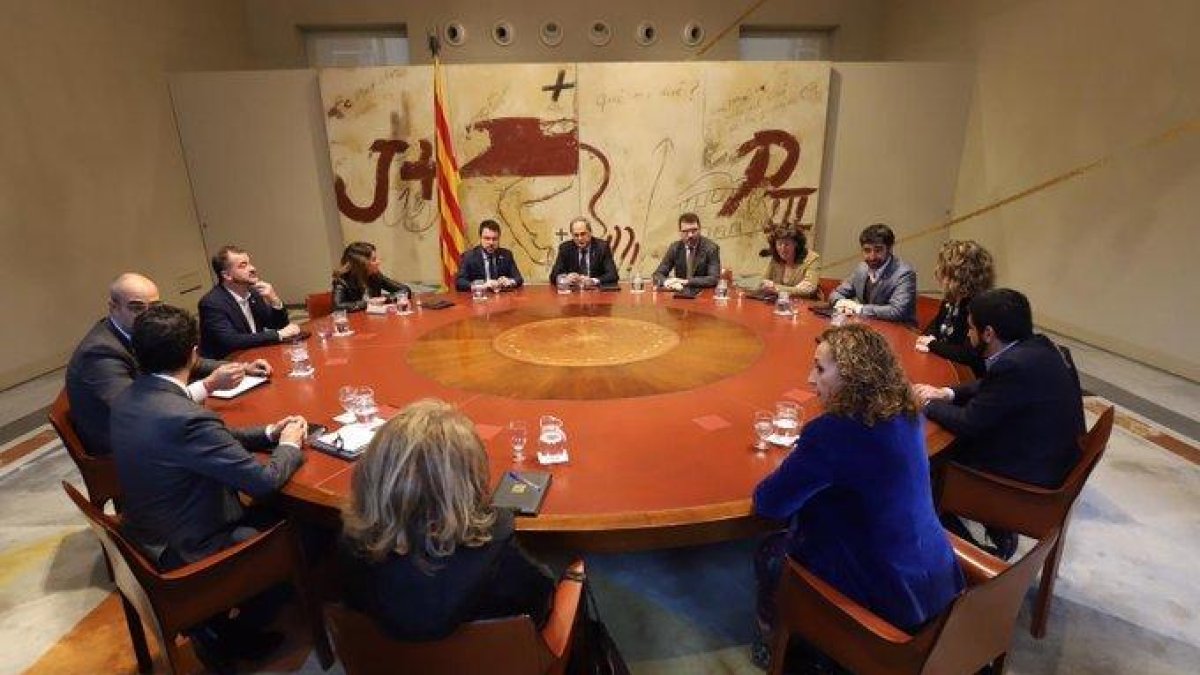 La reunió extraordinària del Consell Executiu.