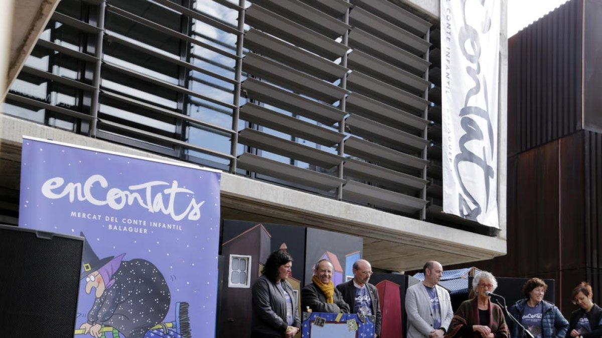 Capdevila fue la madrina del evento y la encargada de abrir la cuarta edición del Mercado de Cuentos.