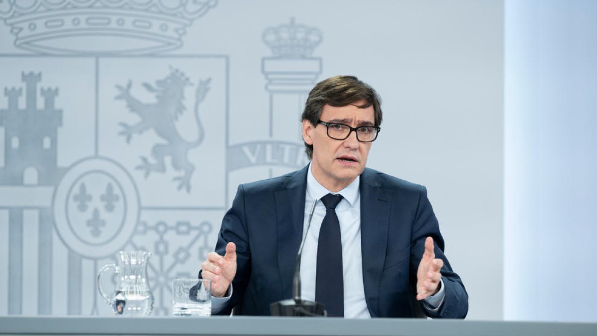 El ministro de Sanidad, Salvador Illa.