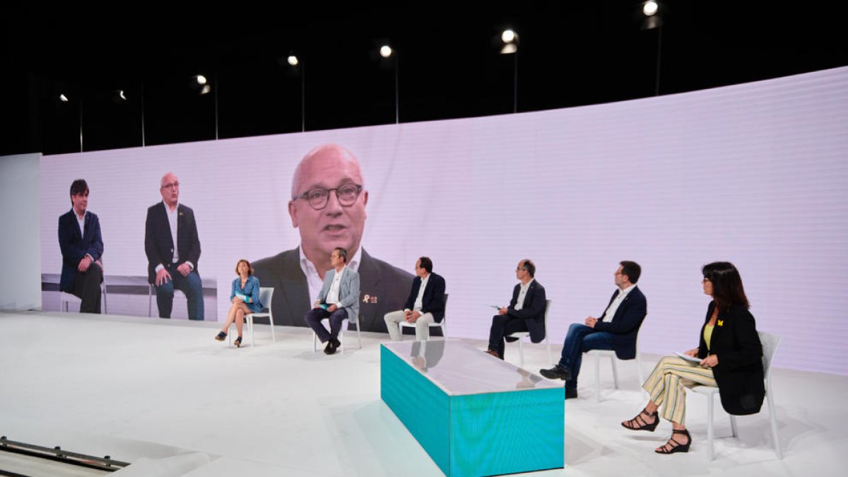 Acto de constitución del nuevo Junts per Catalunya.