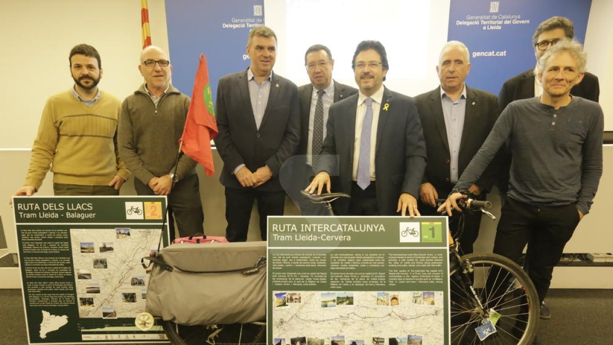 Enllestida la via cicloturística entre Lleida i Cervera