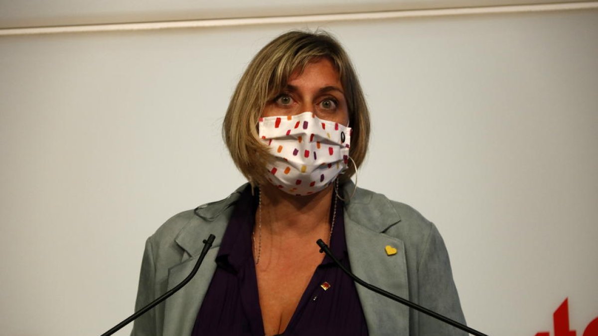 La consellera Alba Vergés.