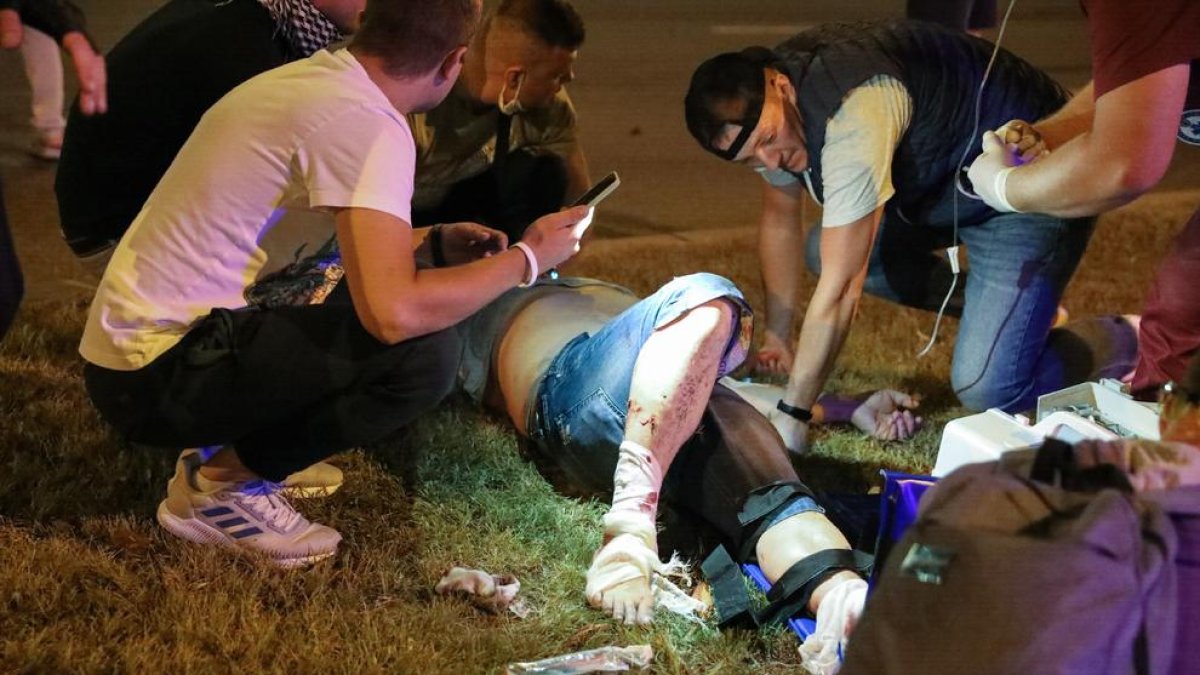 Cientos de detenidos en Bielorrusia en las protestas contra Lukashencko