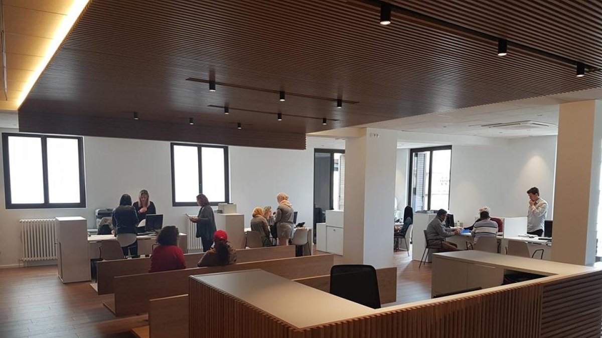 La Oficina d’Atenció Ciutadana.