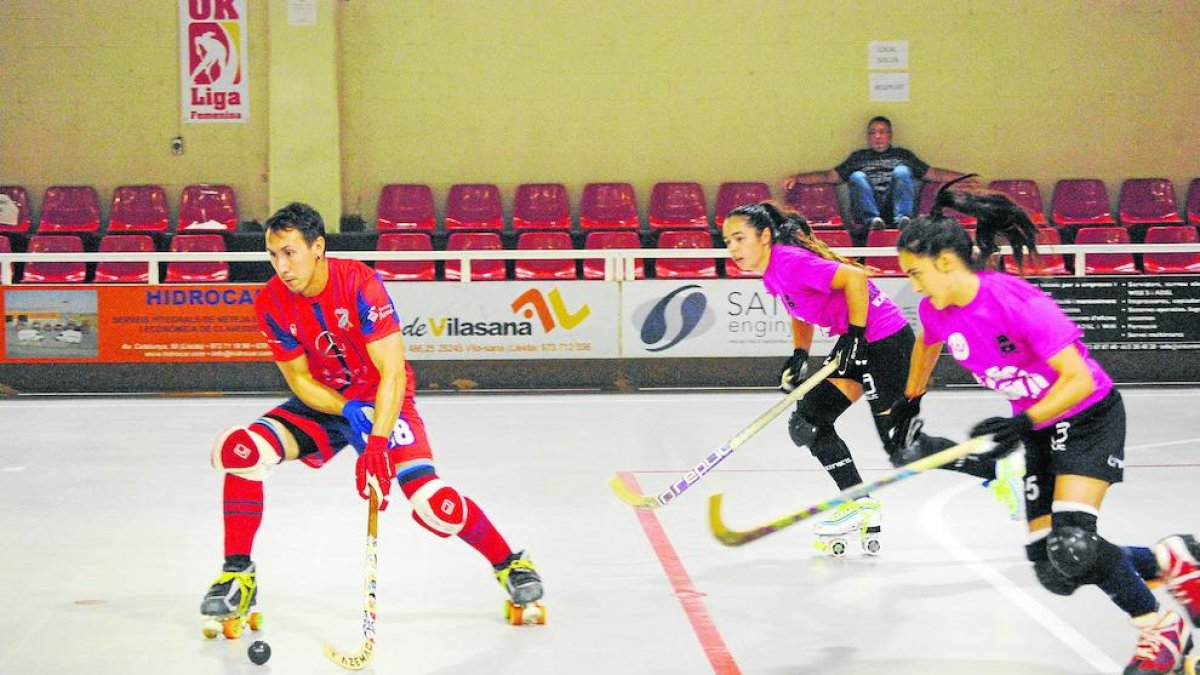 Las jugadoras del Vila-sana nunca perdieron la cara al partido y estuvieron cerca de sorprender.