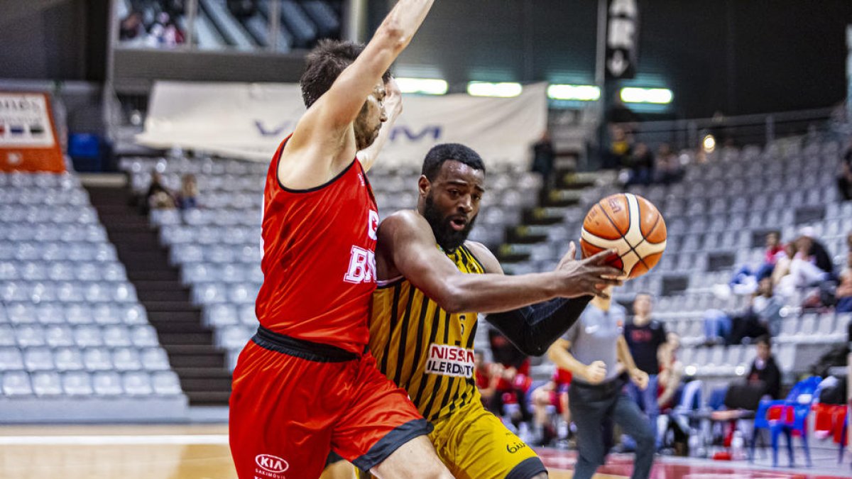 Wendell Davis va ser l’MVP dels lleidatans amb un 20 de valoració.