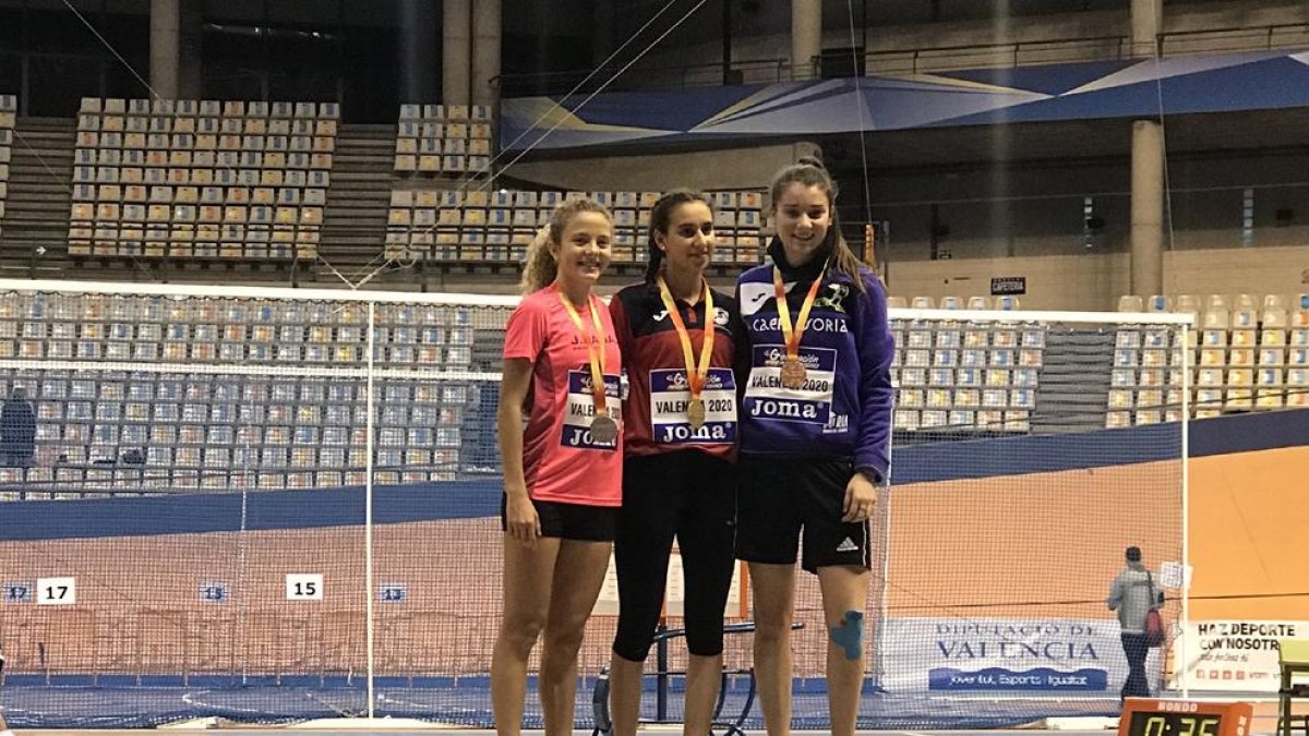 Erika Robleda, de la JA Arbeca, plata en el Campionat d’Espanya sub-18