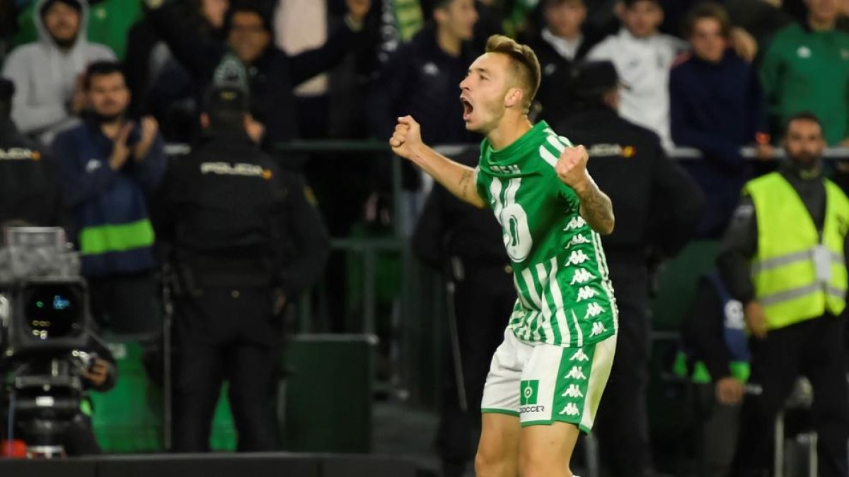 Loren, del Betis, uno de los futbolistas que ha dado positivo.