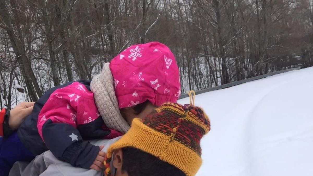 Caterina i Harvy es van conèixer a Nicaragua i viuen a Castellserà.