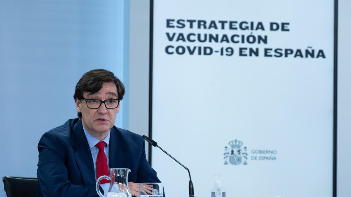 El ministre de sanitat, Salvador Illa.