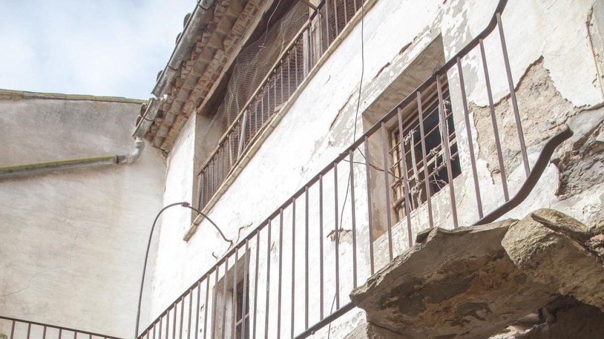 Una de las vueltas de la planta baja de la vivienda.