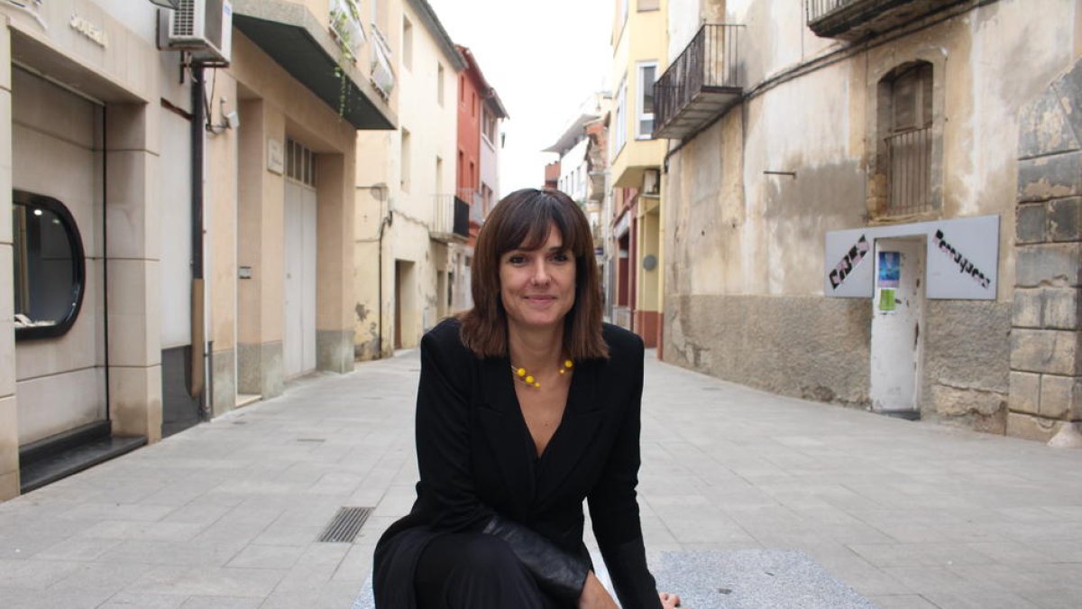 La lleidatana Mónica López, en una foto feta a Alcarràs.