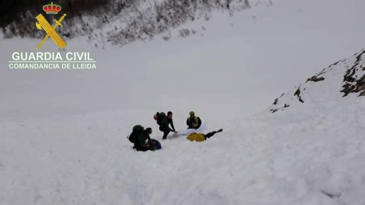 La Guàrdia Civil localitza el cos sense vida d'un muntanyenc francès desaparegut a la Vall d'Aran