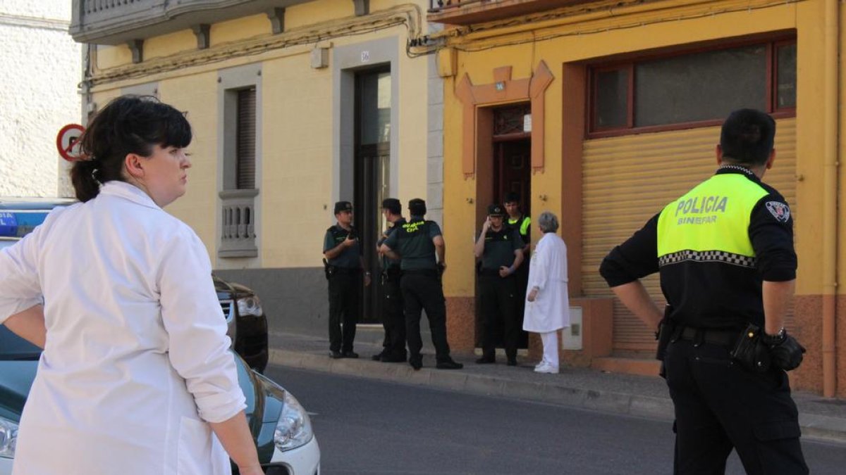 Imagen de archivo del lugar de los hechos el 13 de junio de 2017 en Binéfar.