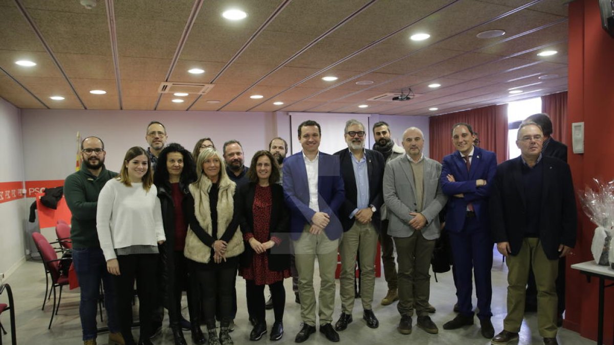 El PSC confía en mantener la alcaldía en el ayuntamiento de Lleida después de las municipales