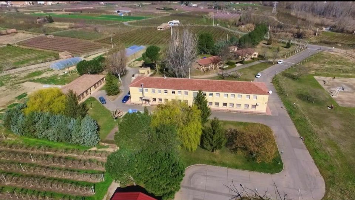 Imagen de la Escola Agrària de Alfarràs.