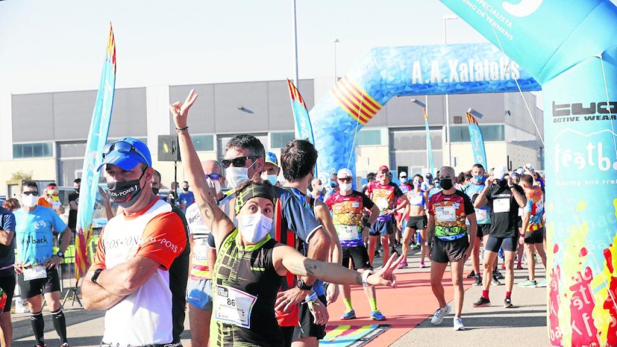 Los participantes celebraron poder volver a competir.