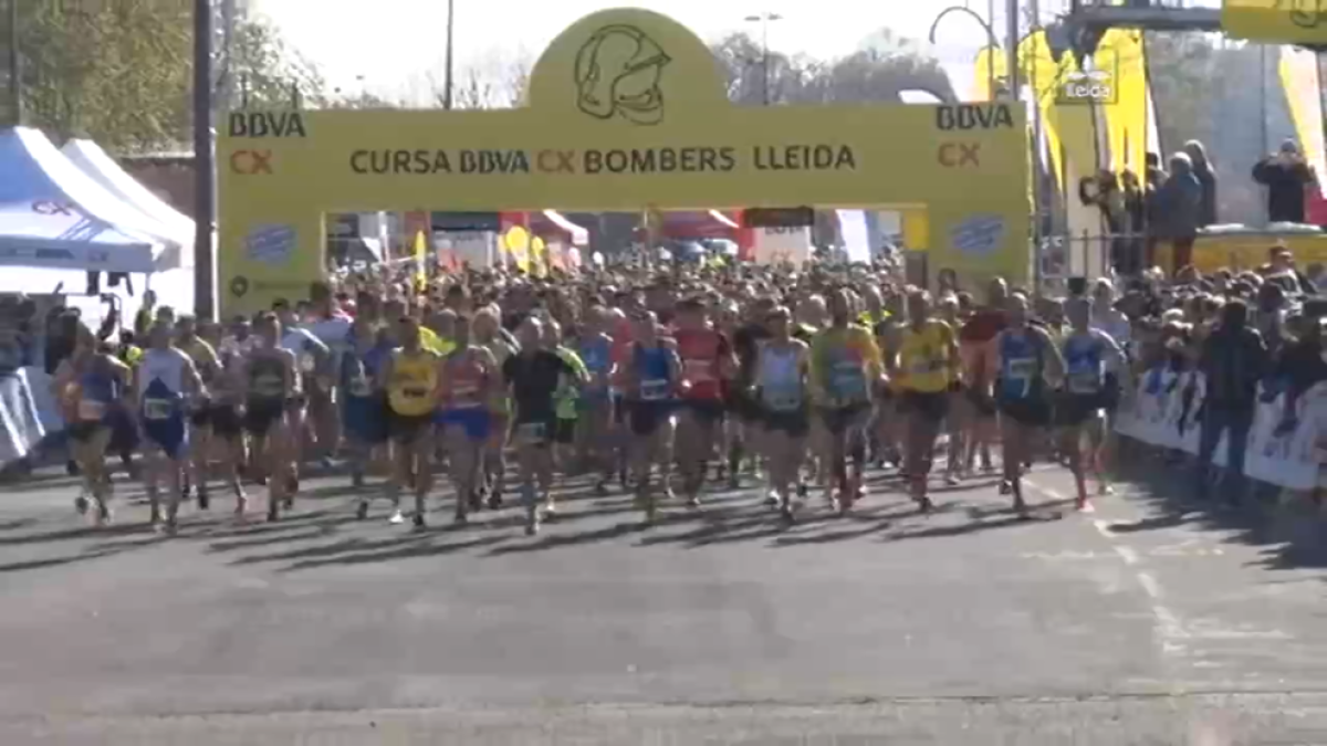 Cursa de Bombers a Lleida TV