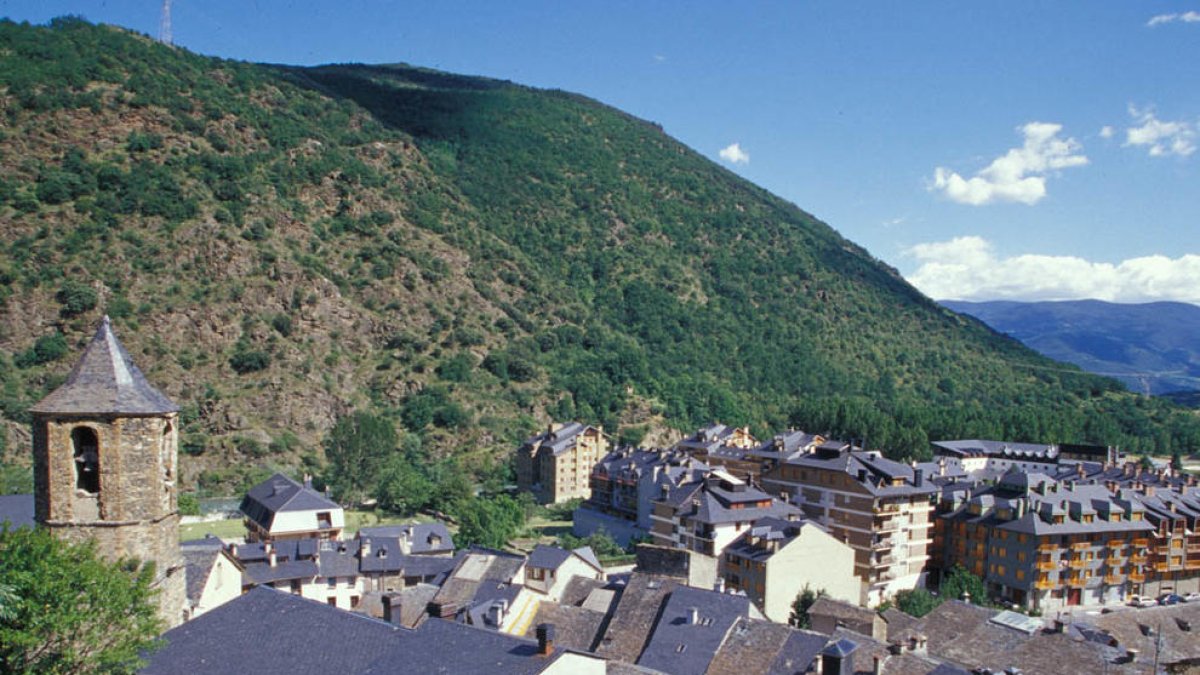 Imagen de archivo de la población del Rialp, en el Sobirà.