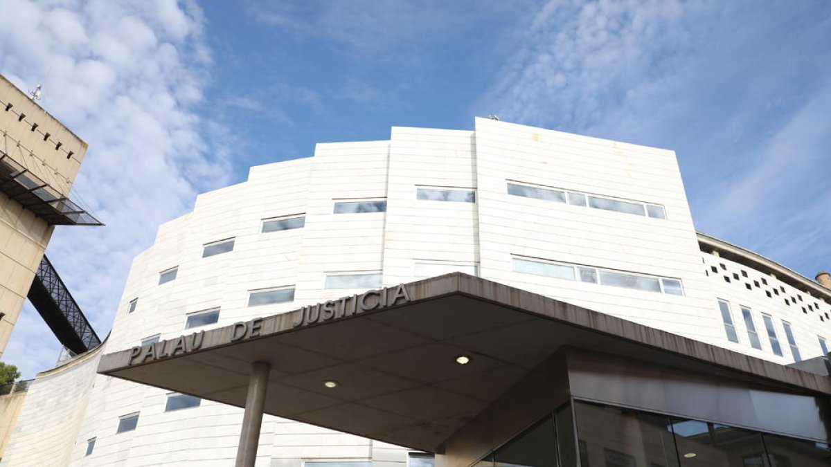 Imatge de l’edifici judicial del Canyeret de Lleida.