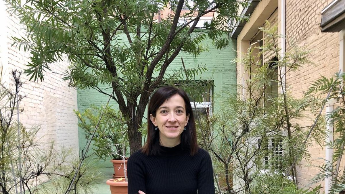 La directora de l’editorial, Eulàlia Pagès, va presentar la iniciativa.