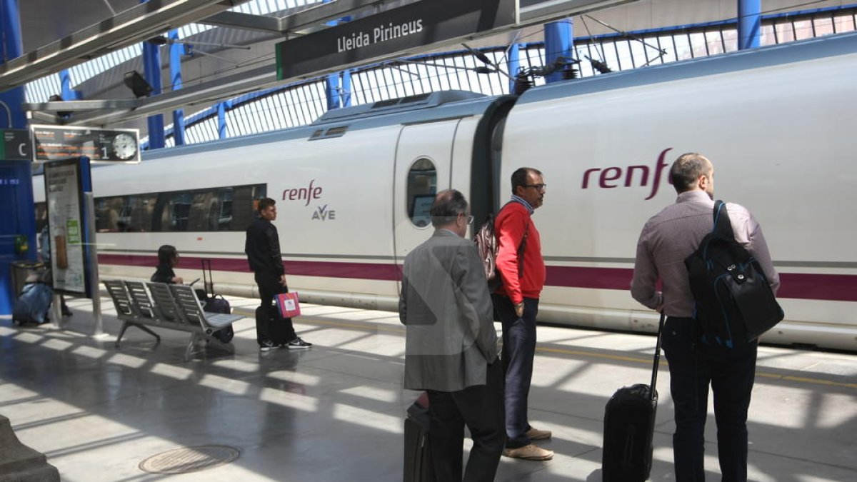 Un tren AVE.