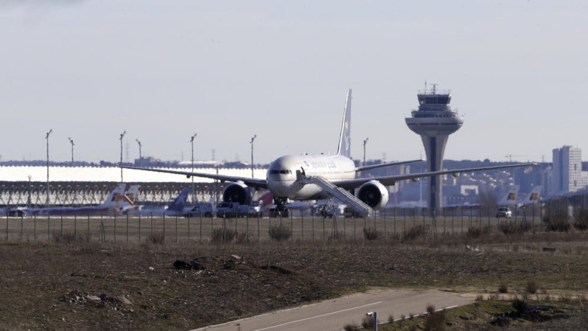 Imatge d’arxiu de l’aeroport Madrid-Barajas Adolfo Suárez.