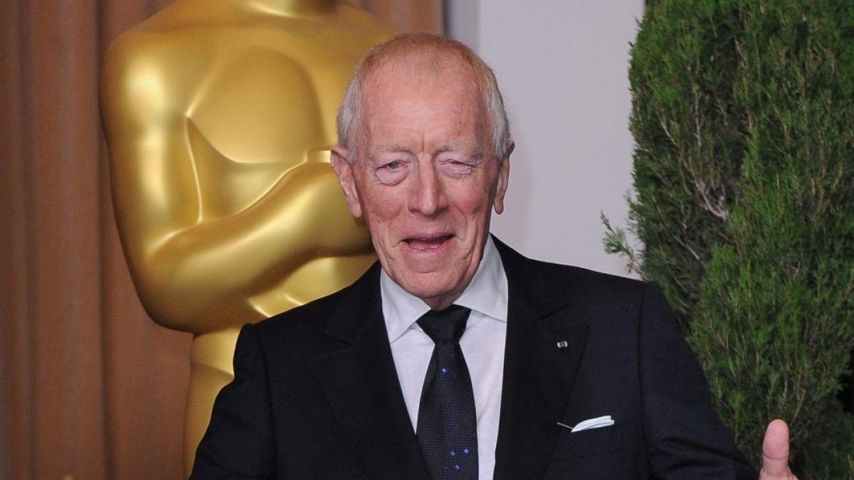Max von Sydow en una gala dels Oscars.