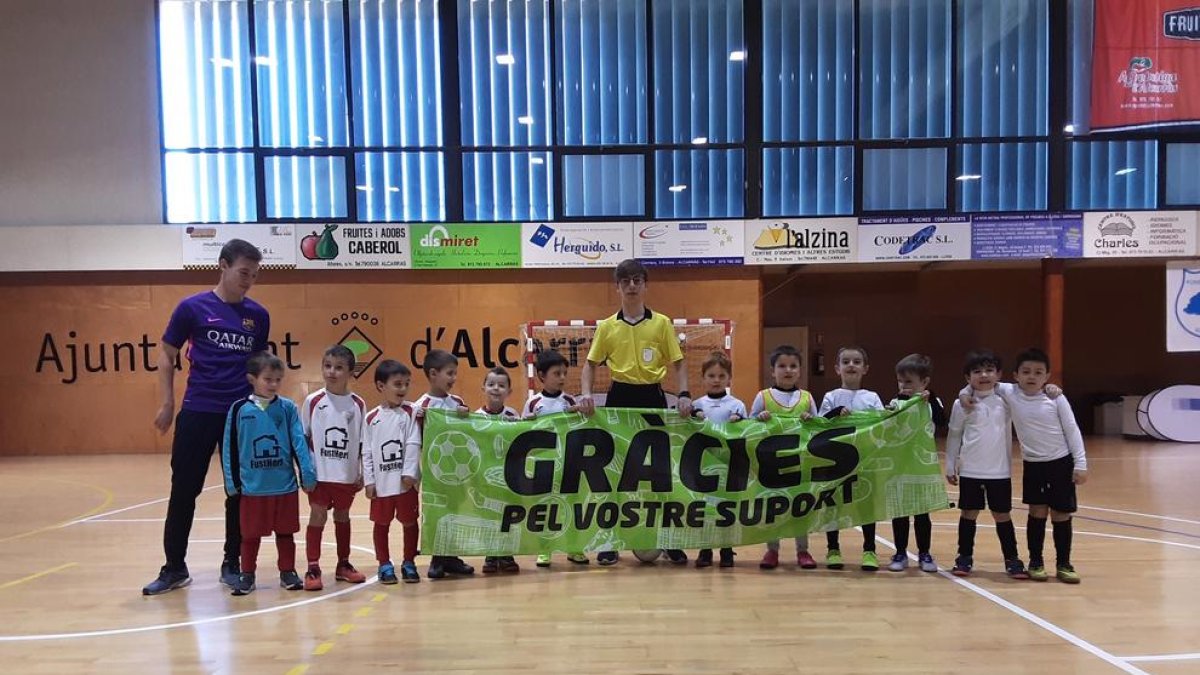 Partit de debutants a Alcarràs