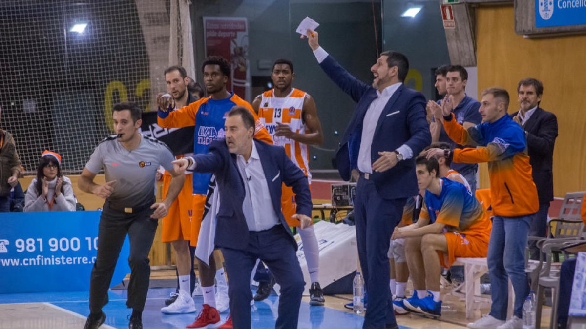 Gustavo Aranzana, durant un partit al capdavant del Corunya de la temporada passada.