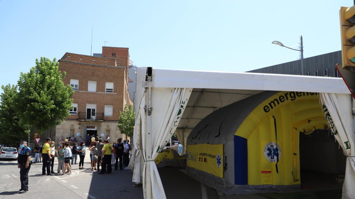 Confirmados 246 nuevos contagios y los hospitalizados en Lleida por la Covid ya son 105