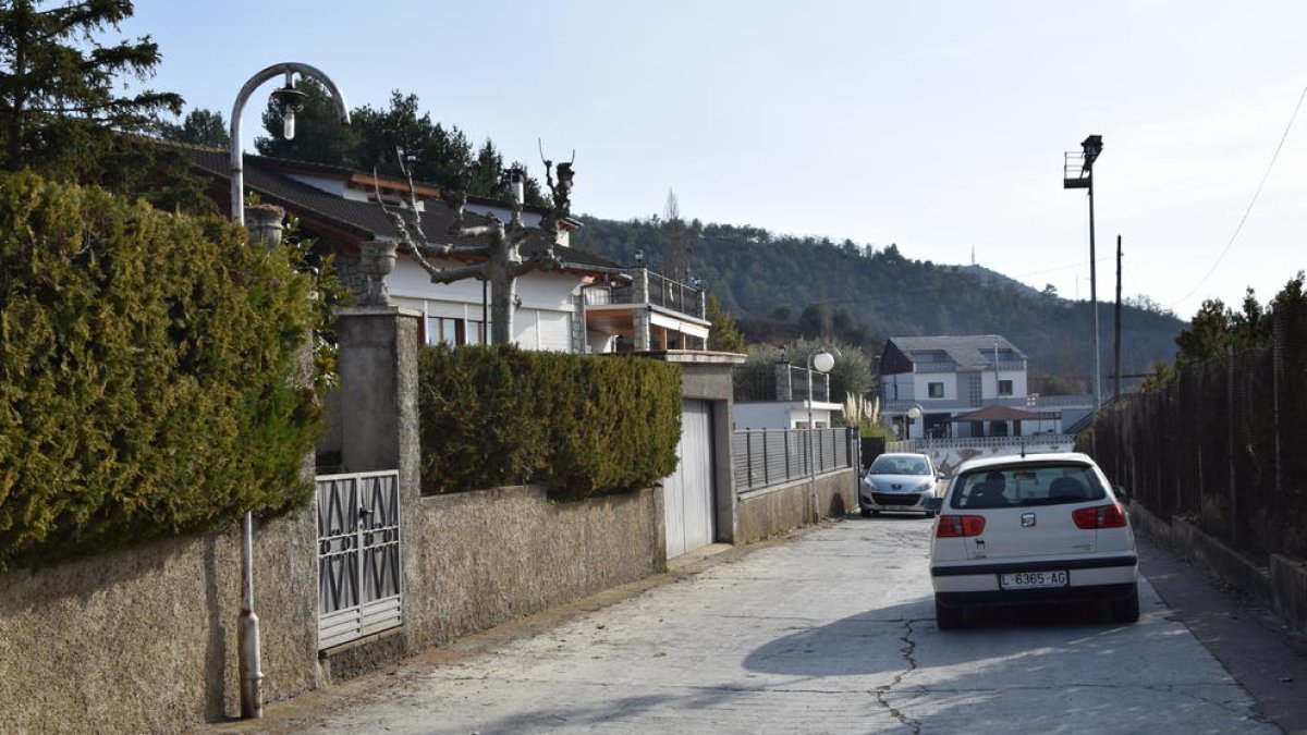 Una de las calles que se beneficiará de la mejora del alumbrado.