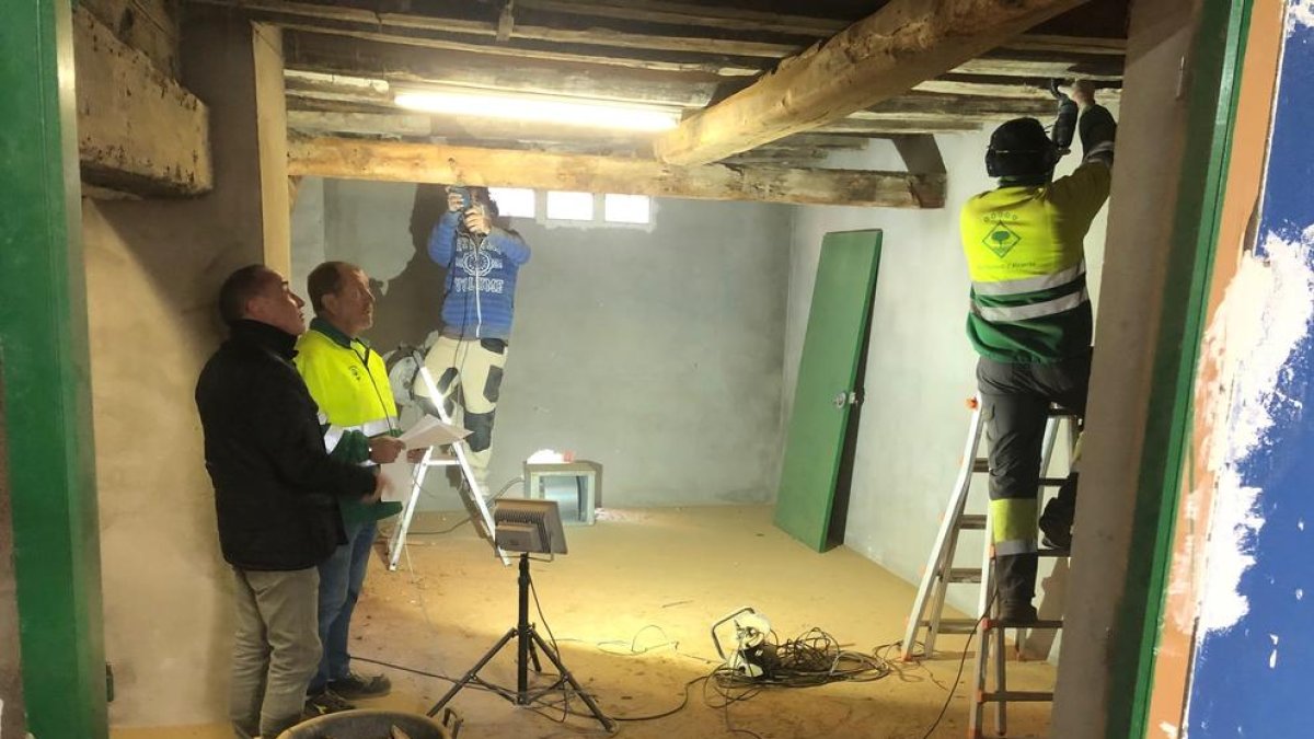 Les obres que es porten a terme a la Casa de l’Hereu.