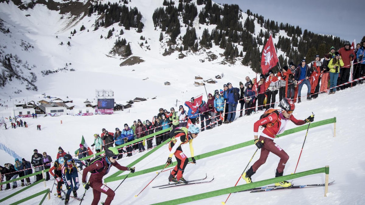 Imatge d'arxiu d'una prova en els Jocs d'Hivern