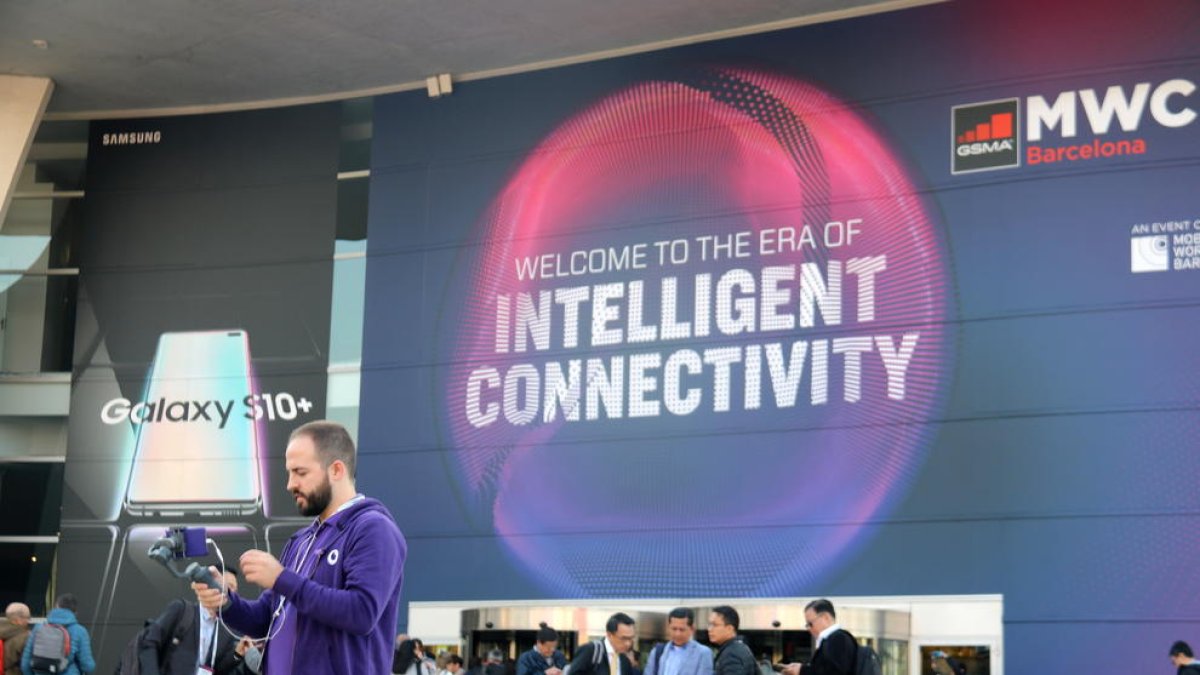 Una edición anterior del Mobile World Congress