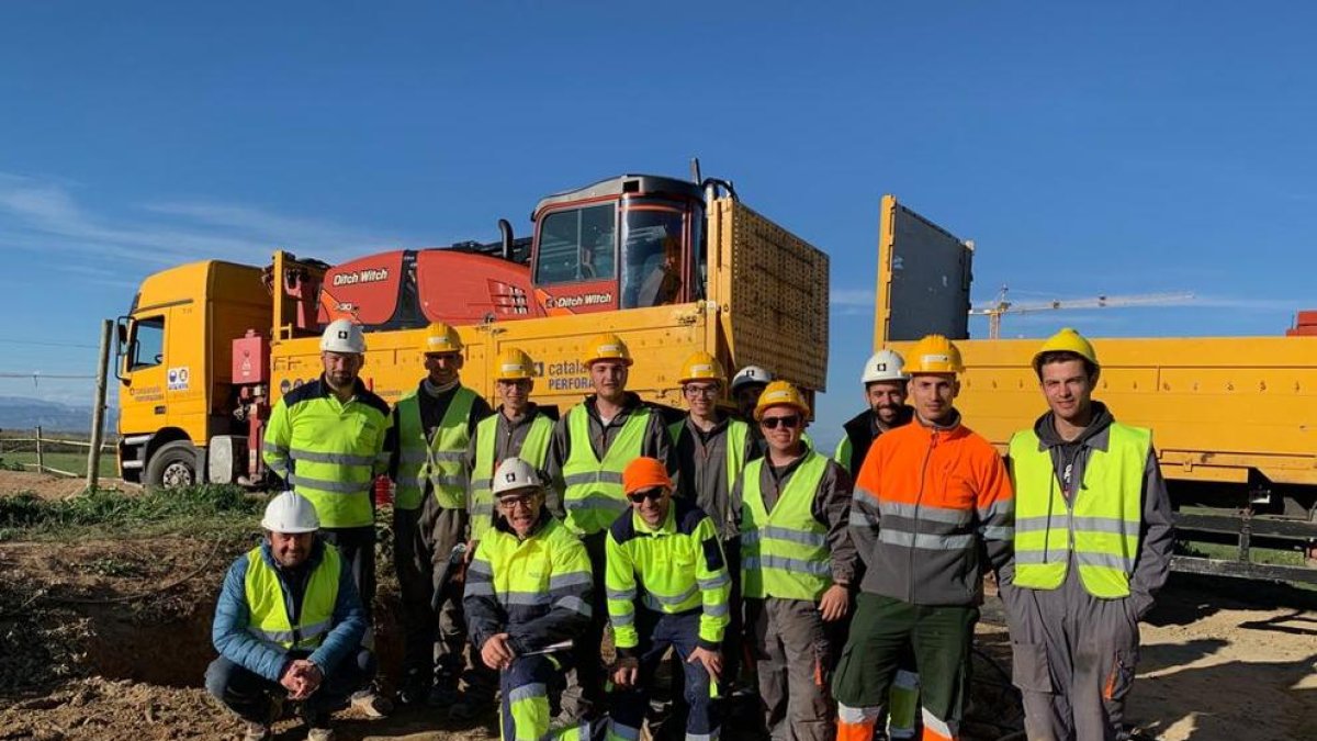 Pràctiques en excavació horitzontal a l’institut Mollerussa