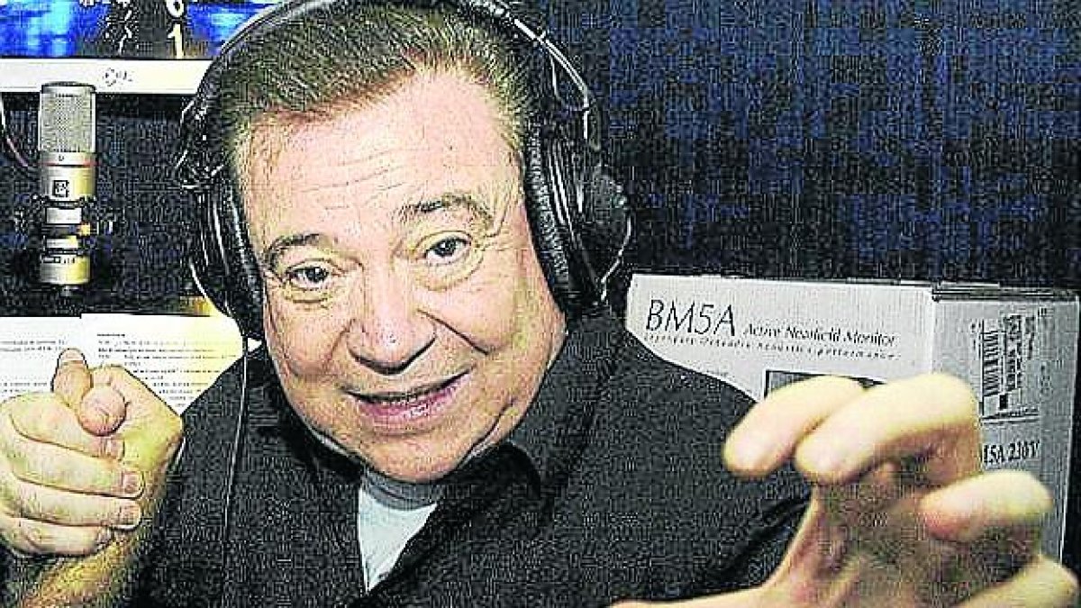 Héctor del Mar, en ple treball.