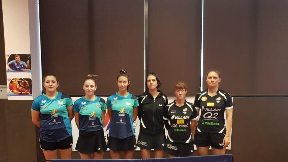 Las leridanas se distanciaron de la zona de descenso.