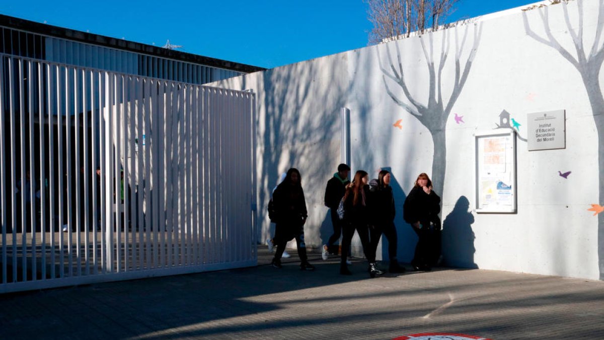 Entrada principal del instituto de secundaria del Morell (Tarragonès).