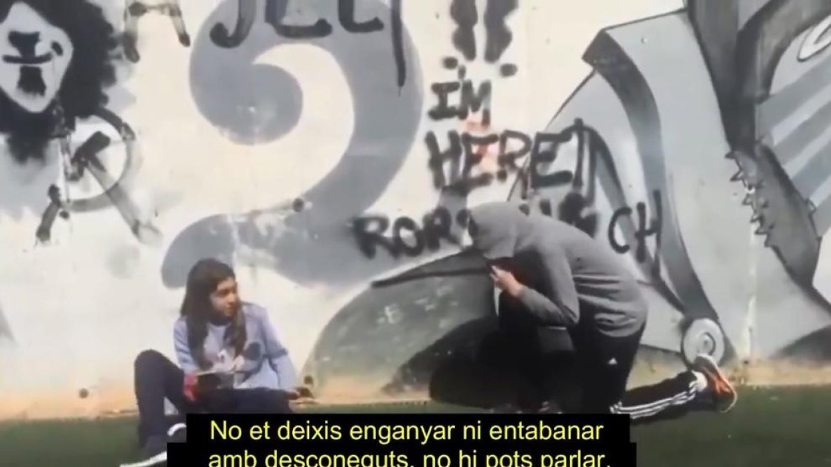 Vídeo d’estudiants del Gili contra la violència virtual.
