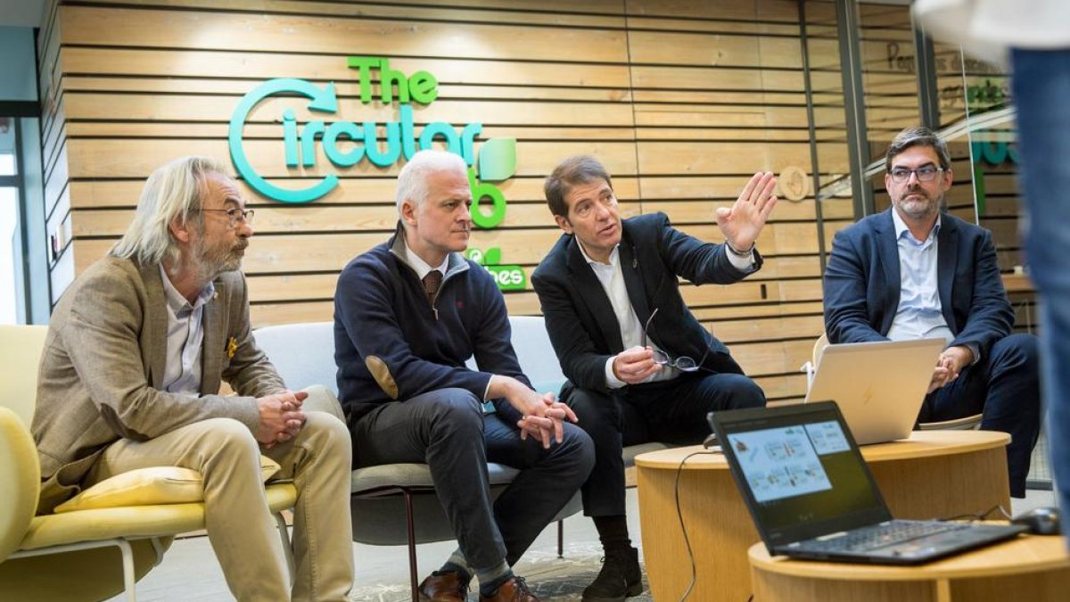 Els responsables de The Circular Lab.