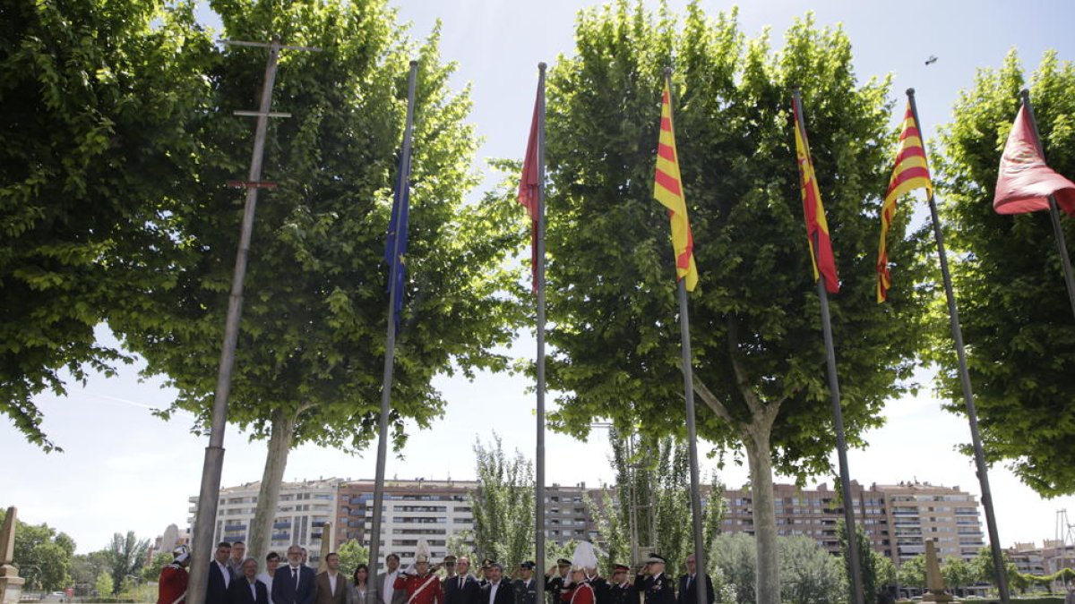 La Paeria va celebrar ahir el Dia d’Europa.