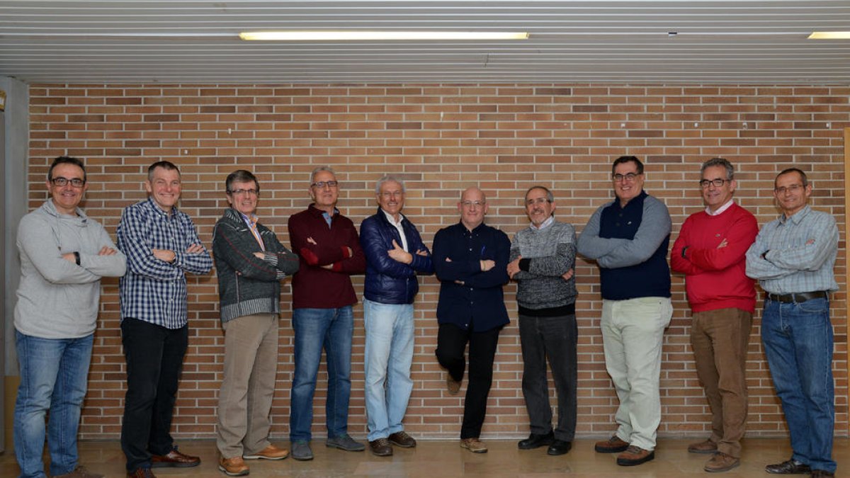 Part de la nova junta directiva del CC Terraferma.