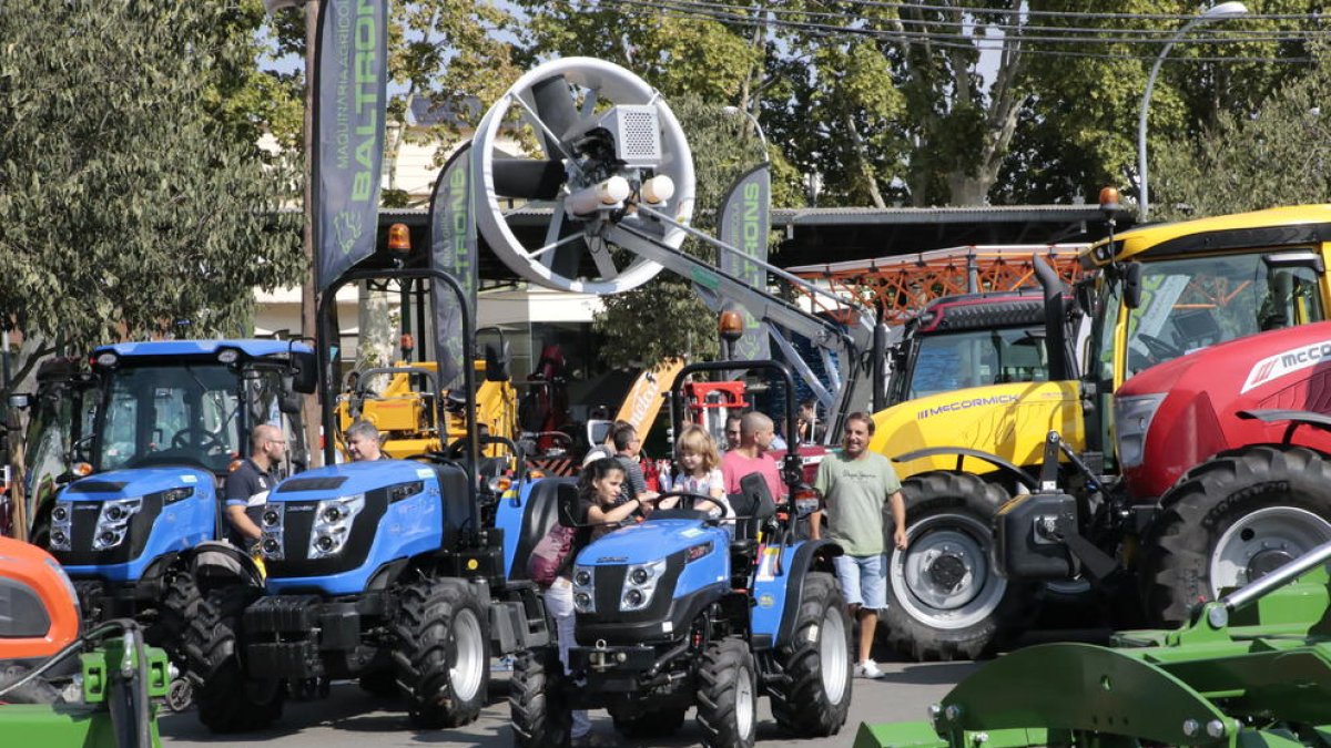 Maquinària agrícola exposada l’any passat a Sant Miquel.