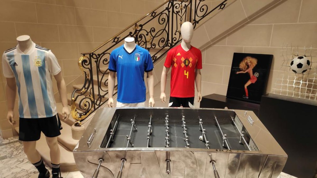 Aquest és el futbolí més car del món