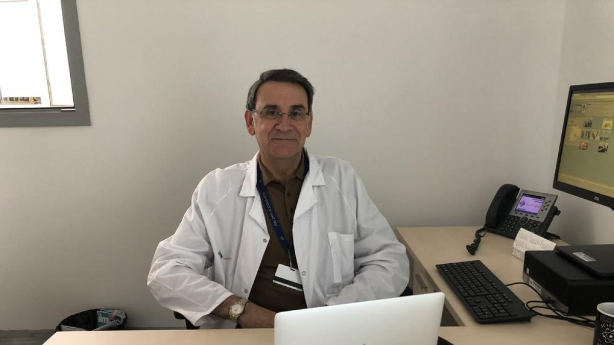 Dídac Mauricio, investigador de l’estudi, amb l’IRBLleida i la UdL.