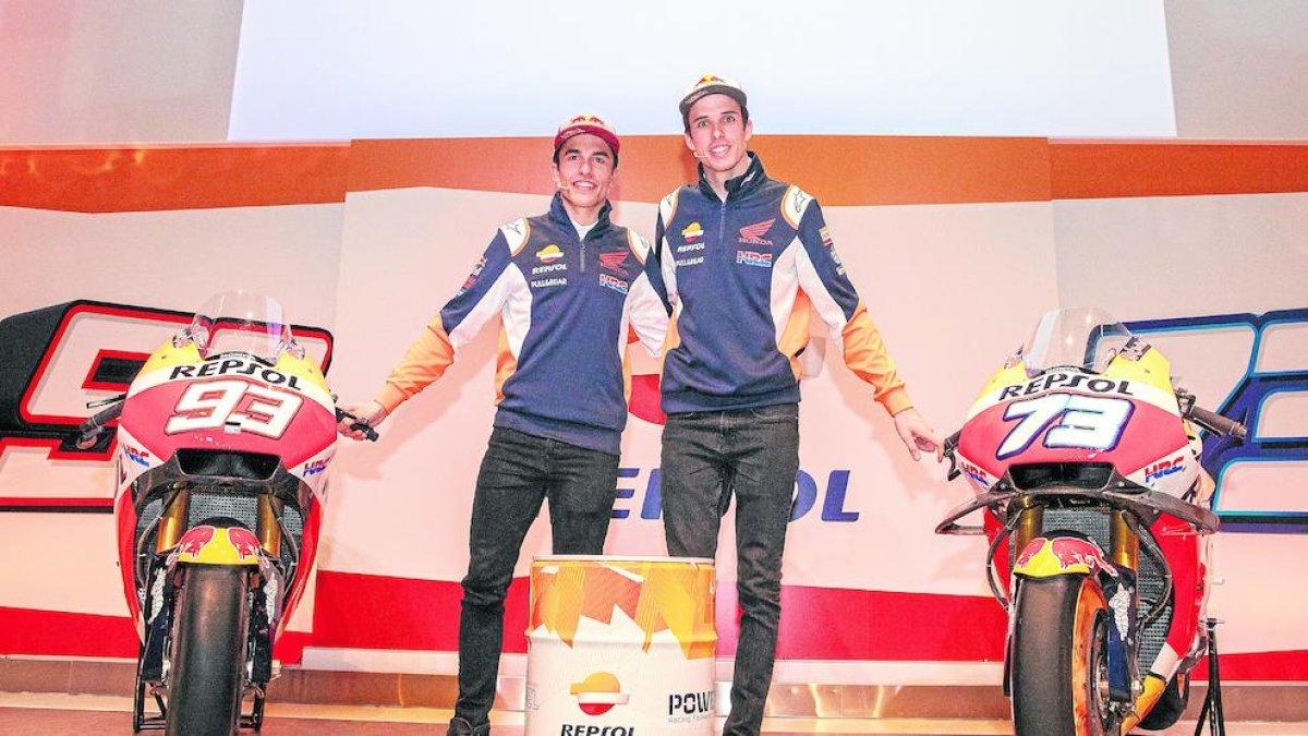 Honda va confirmar ahir que Marc i Àlex Márquez només seran companys aquesta temporada.