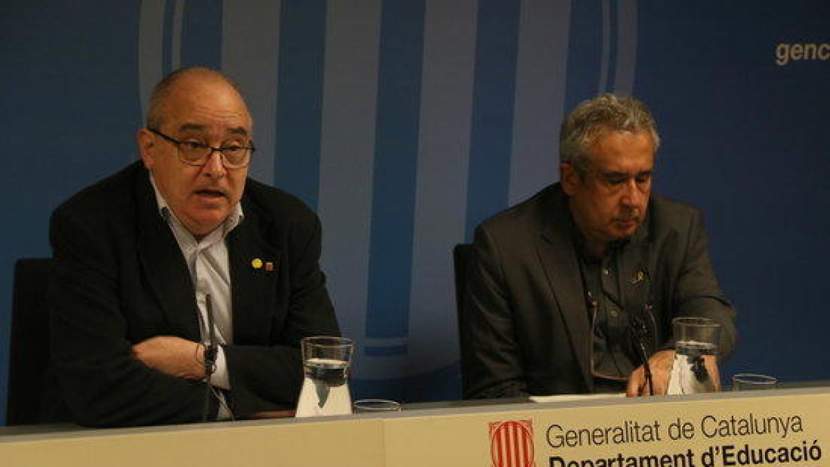 El conseller Bargalló va presentar ahir la convocatòria.